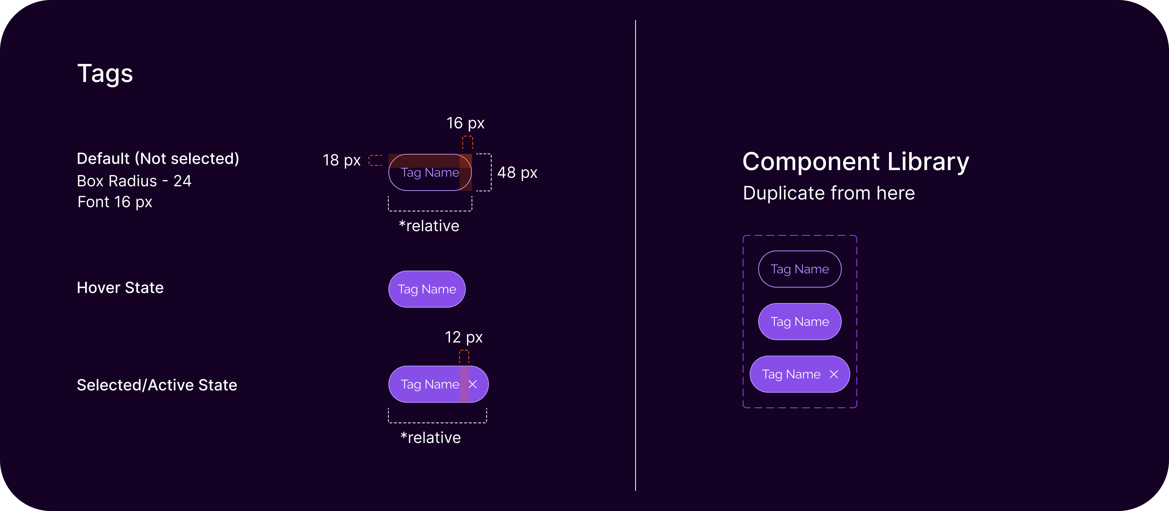Tag Components